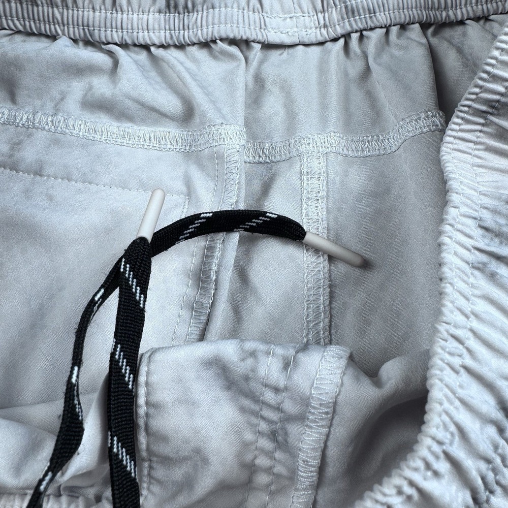Legends Gym Performance Short Men L Marble 7" Linerless White Running Active - Picture 6 of 7